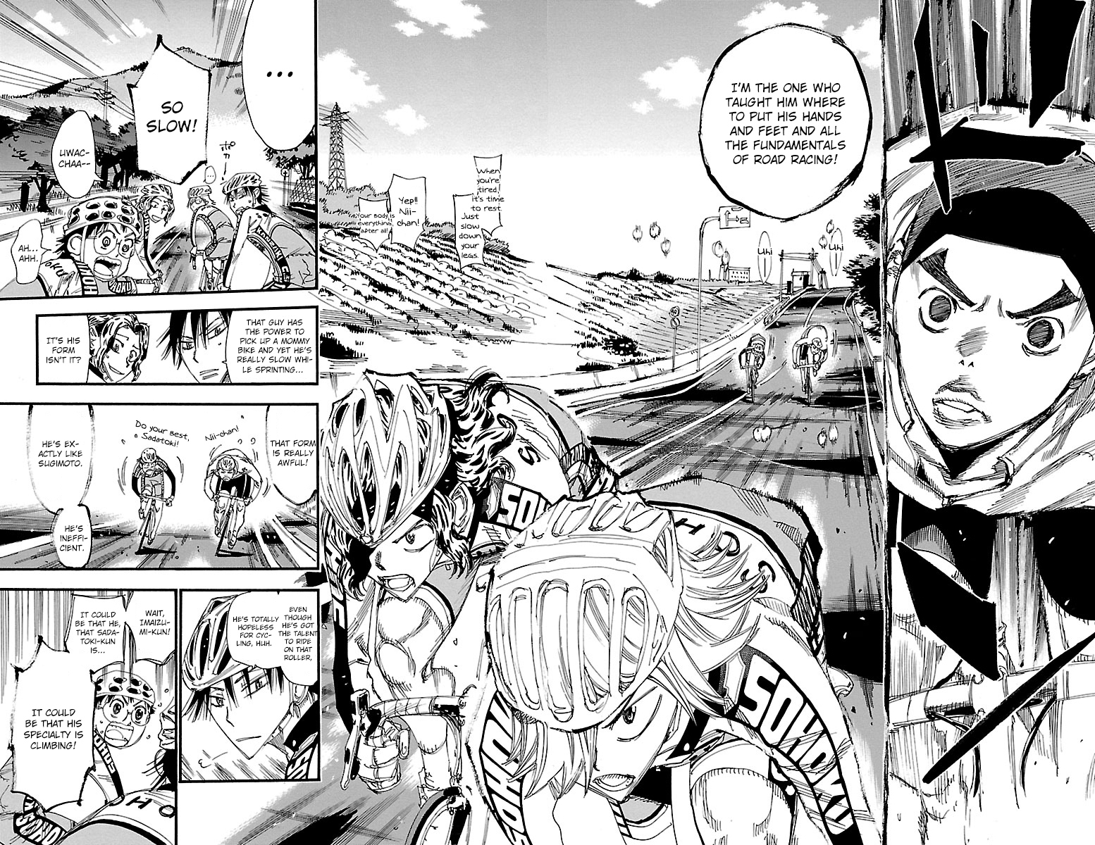 Yowamushi Pedal Chapter 248 page 13 - Chapter 248: The Younger Sugimoto Brother