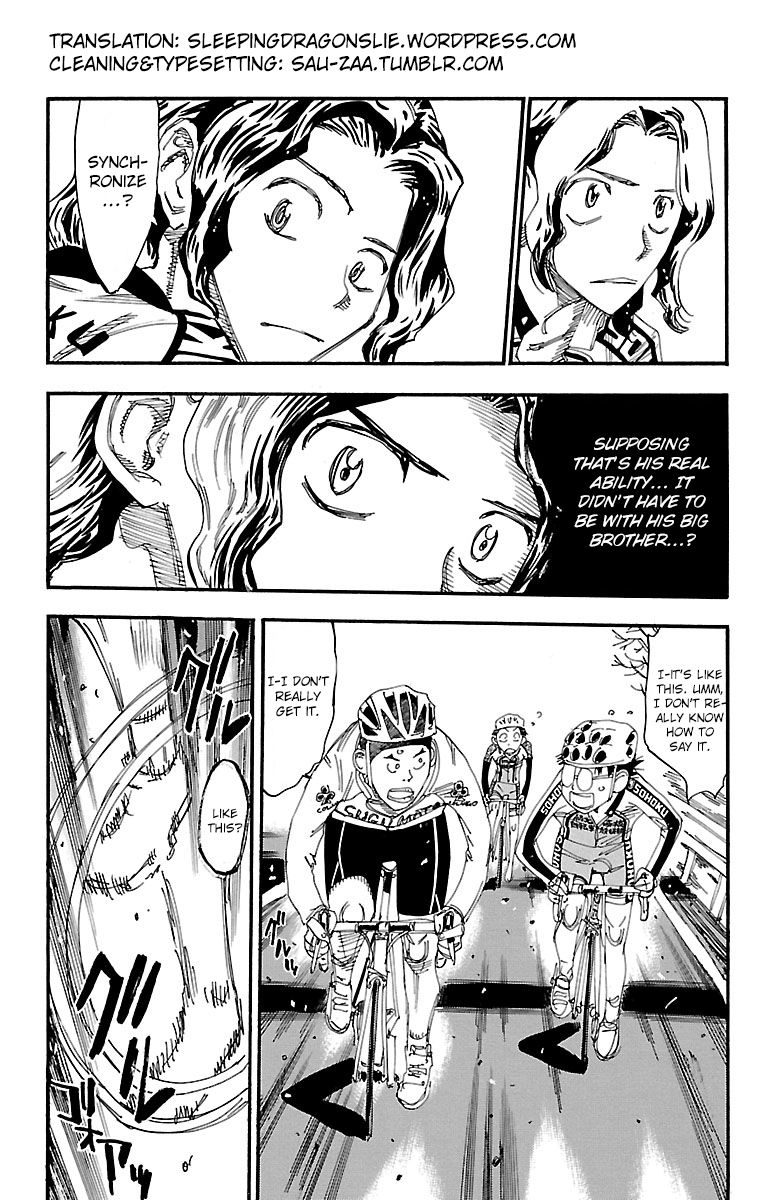 Yowamushi Pedal Chapter 248 page 17 - Chapter 248: The Younger Sugimoto Brother