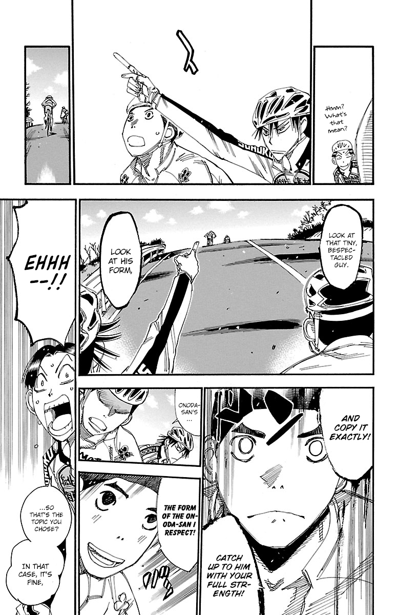 Yowamushi Pedal Chapter 249 page 12 - Chapter 249: Within 3 Minutes
