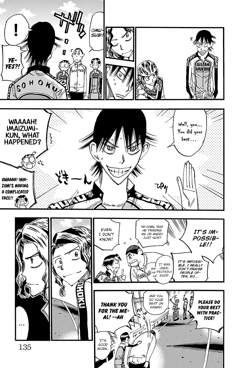 Yowamushi Pedal Chapter 249 page 17 - Chapter 249: Within 3 Minutes