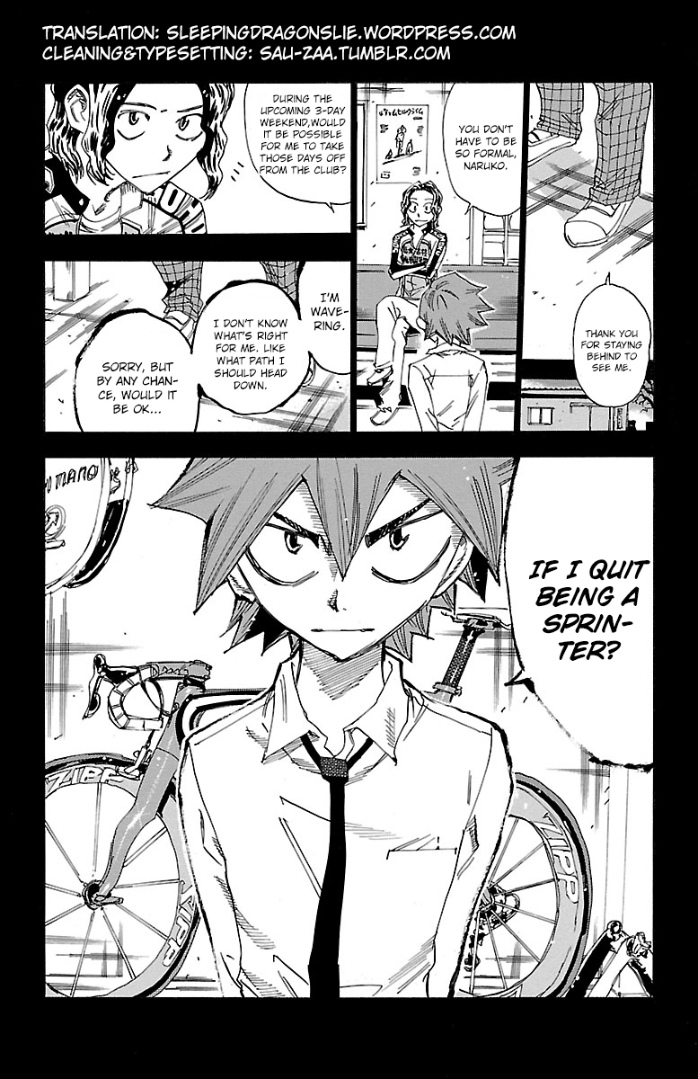 Yowamushi Pedal Chapter 249 page 18 - Chapter 249: Within 3 Minutes