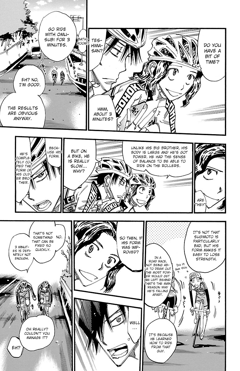 Yowamushi Pedal Chapter 249 page 8 - Chapter 249: Within 3 Minutes