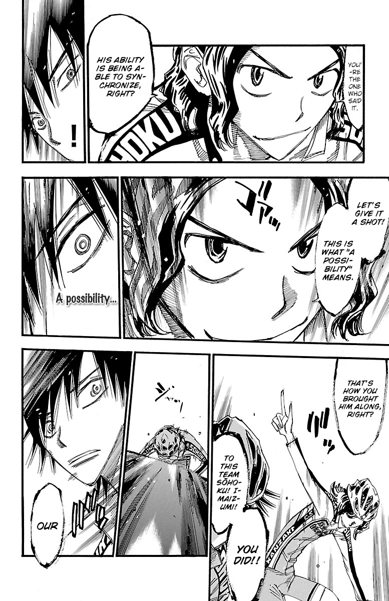 Yowamushi Pedal Chapter 249 page 9 - Chapter 249: Within 3 Minutes