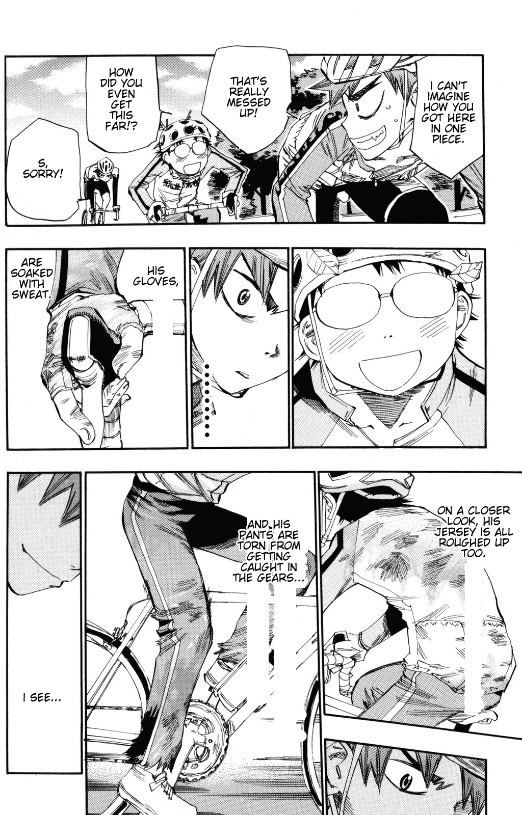 Yowamushi Pedal Chapter 25 page 17 - Chapter 25: Reaching the Summit