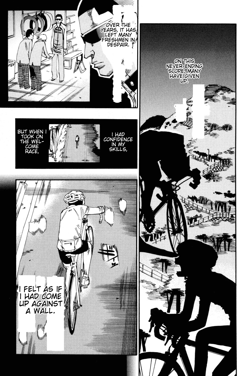 Yowamushi Pedal Chapter 25 page 8 - Chapter 25: Reaching the Summit