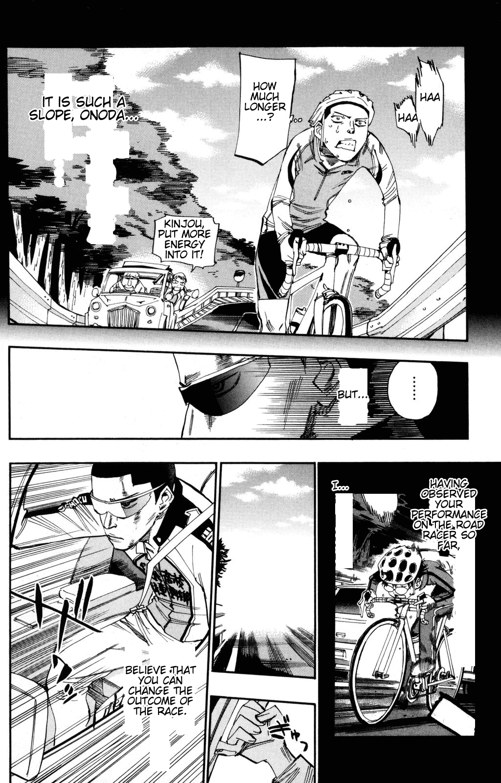 Yowamushi Pedal Chapter 25 page 9 - Chapter 25: Reaching the Summit