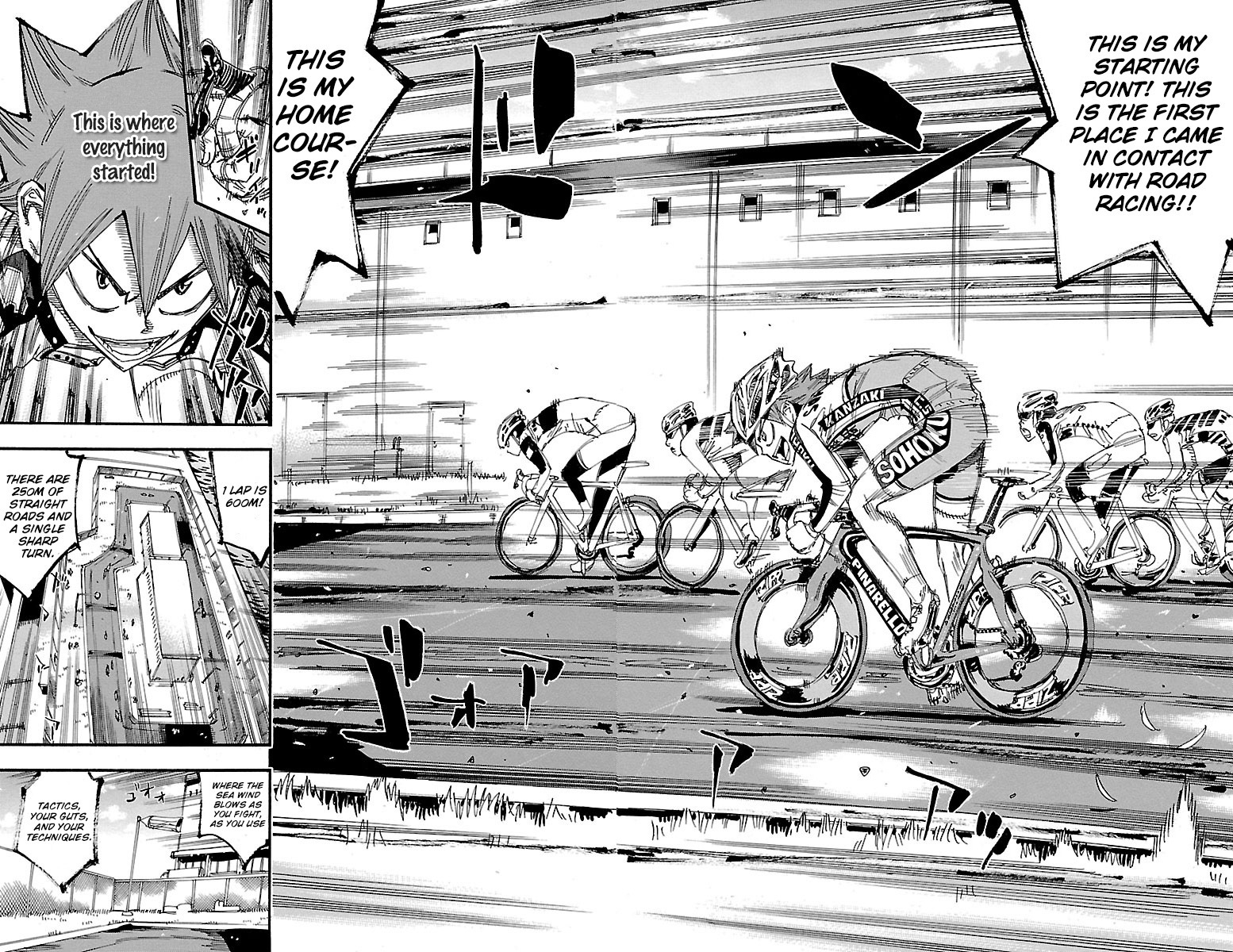Yowamushi Pedal Chapter 250 page 17 - Chapter 250: Osaka