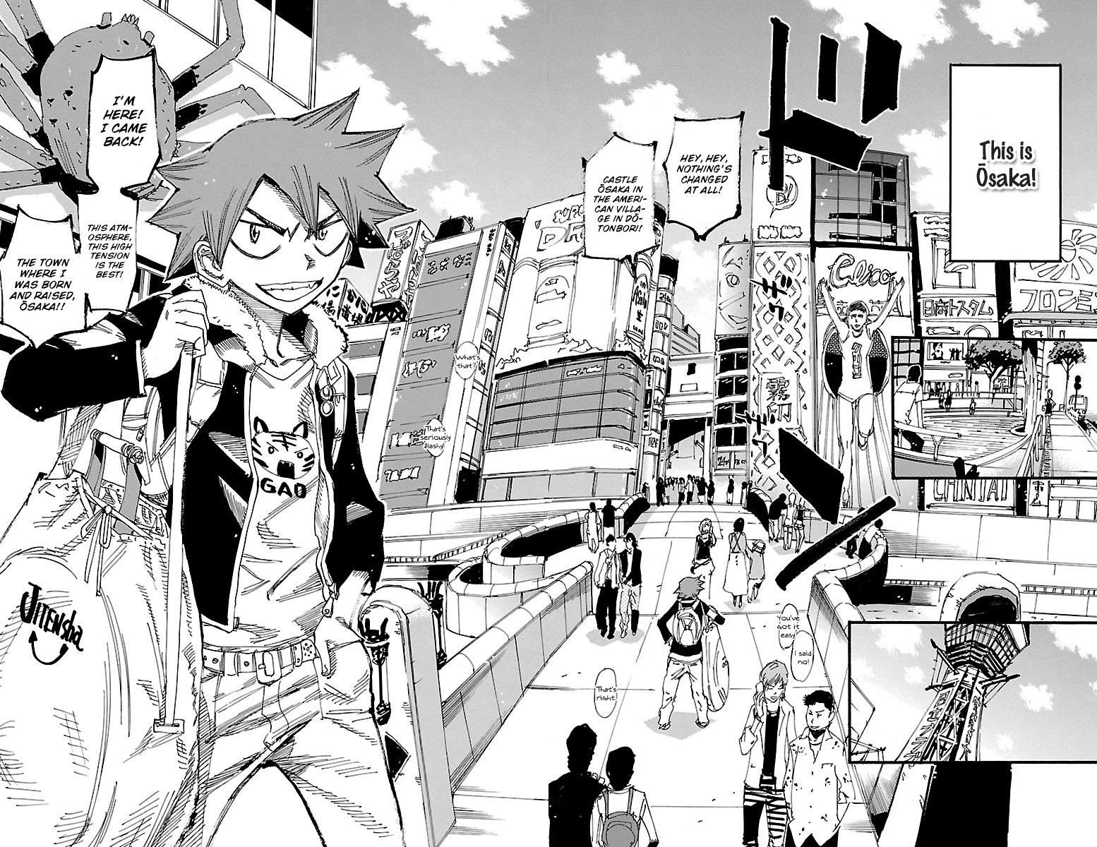 Yowamushi Pedal Chapter 250 page 4 - Chapter 250: Osaka