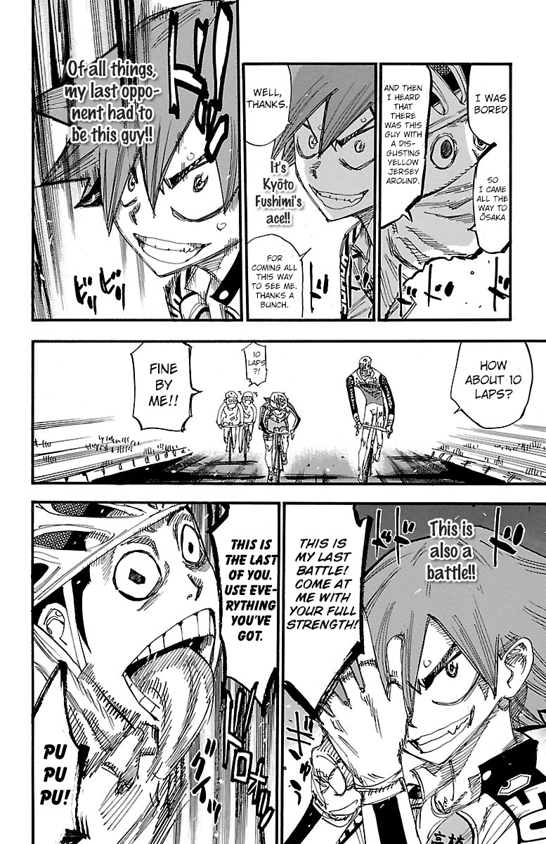 Yowamushi Pedal Chapter 251 page 16 - Chapter 251: Bicycle Baritude