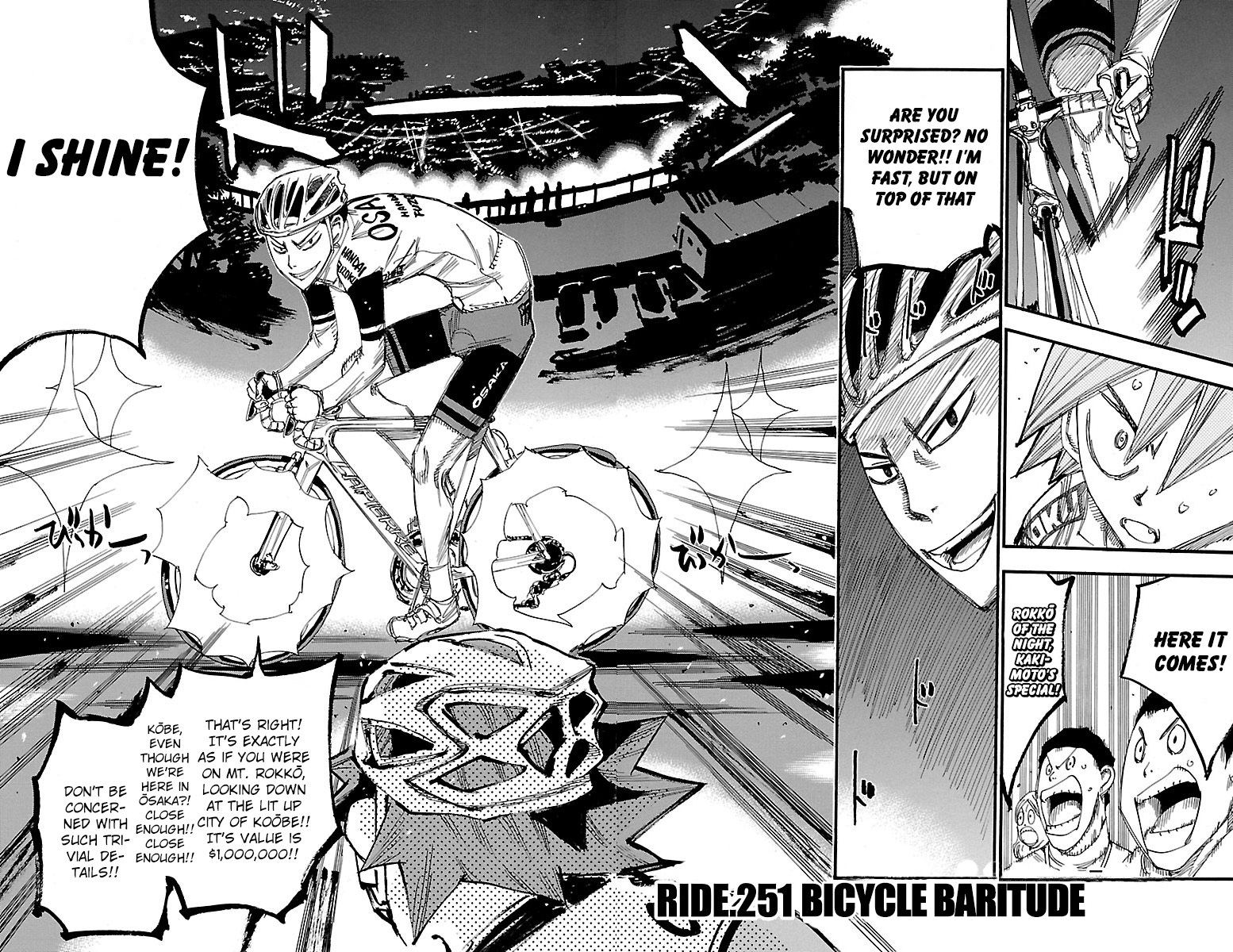 Yowamushi Pedal Chapter 251 page 4 - Chapter 251: Bicycle Baritude