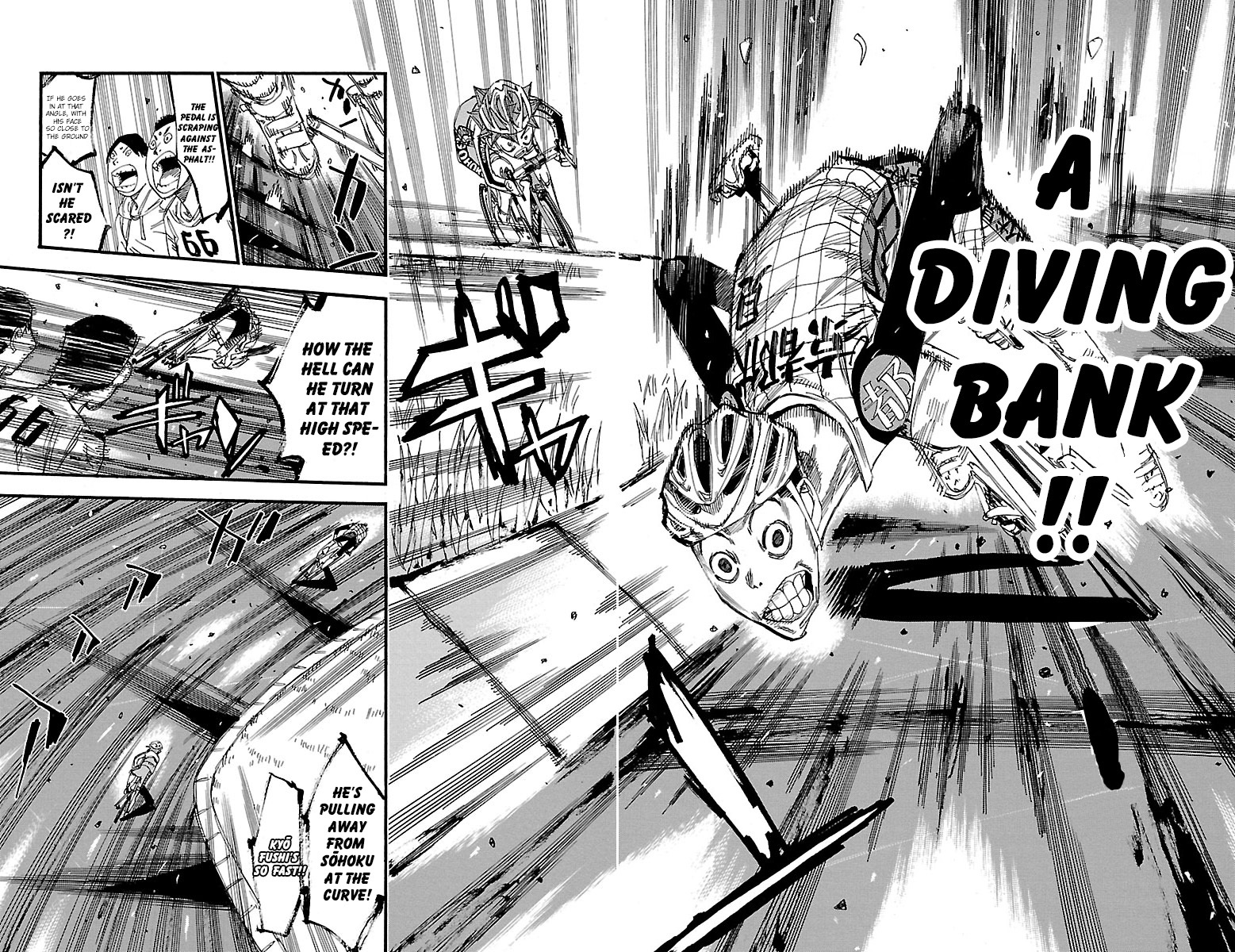 Yowamushi Pedal Chapter 252 page 12 - Chapter 252: Naruko vs Midousuji