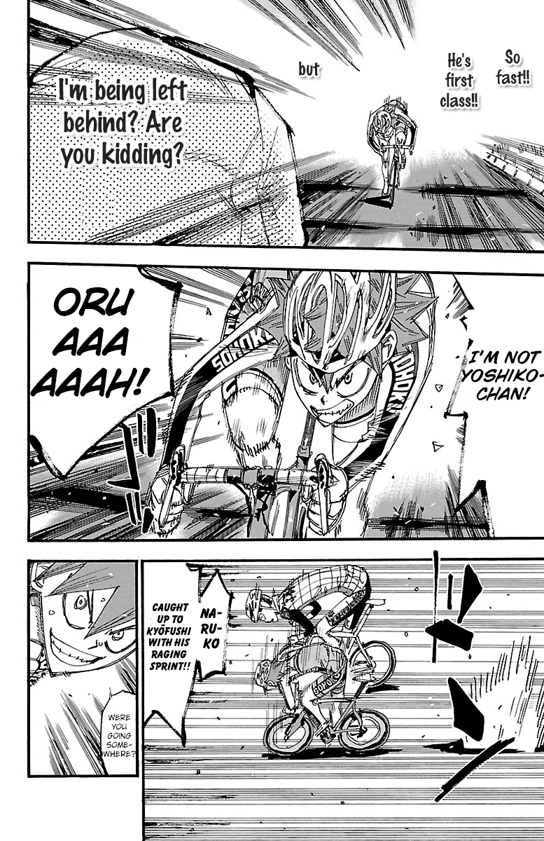 Yowamushi Pedal Chapter 252 page 13 - Chapter 252: Naruko vs Midousuji