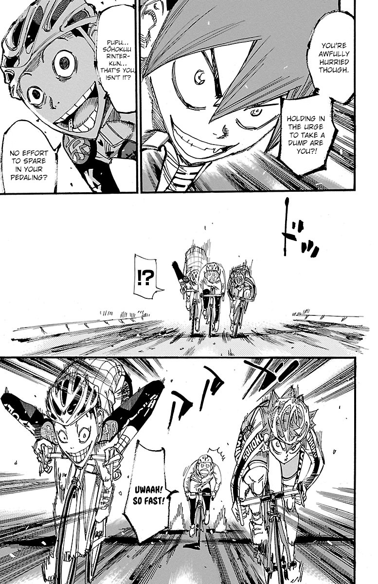 Yowamushi Pedal Chapter 252 page 14 - Chapter 252: Naruko vs Midousuji