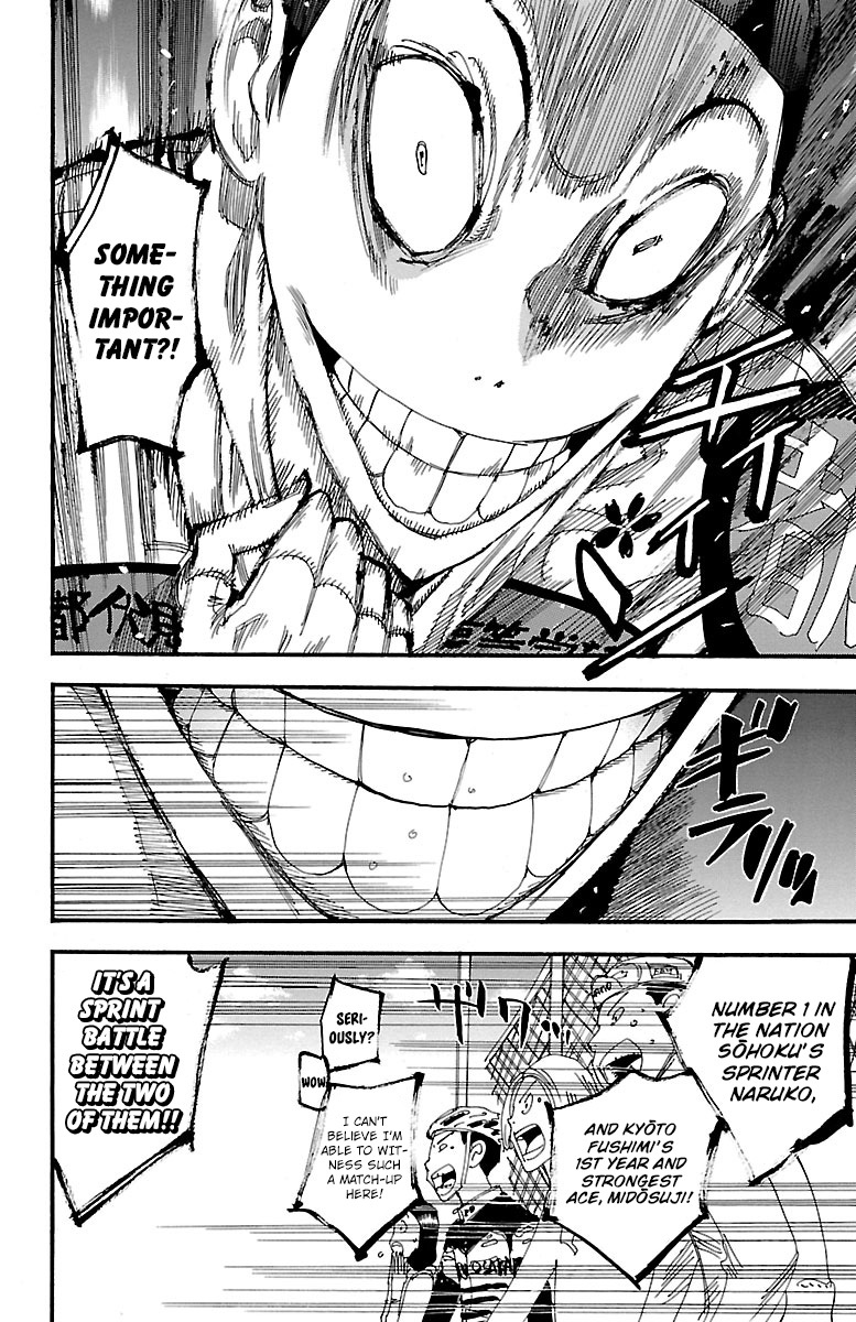 Yowamushi Pedal Chapter 252 page 2 - Chapter 252: Naruko vs Midousuji