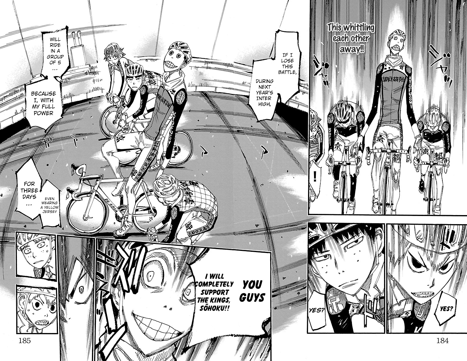 Yowamushi Pedal Chapter 252 page 5 - Chapter 252: Naruko vs Midousuji