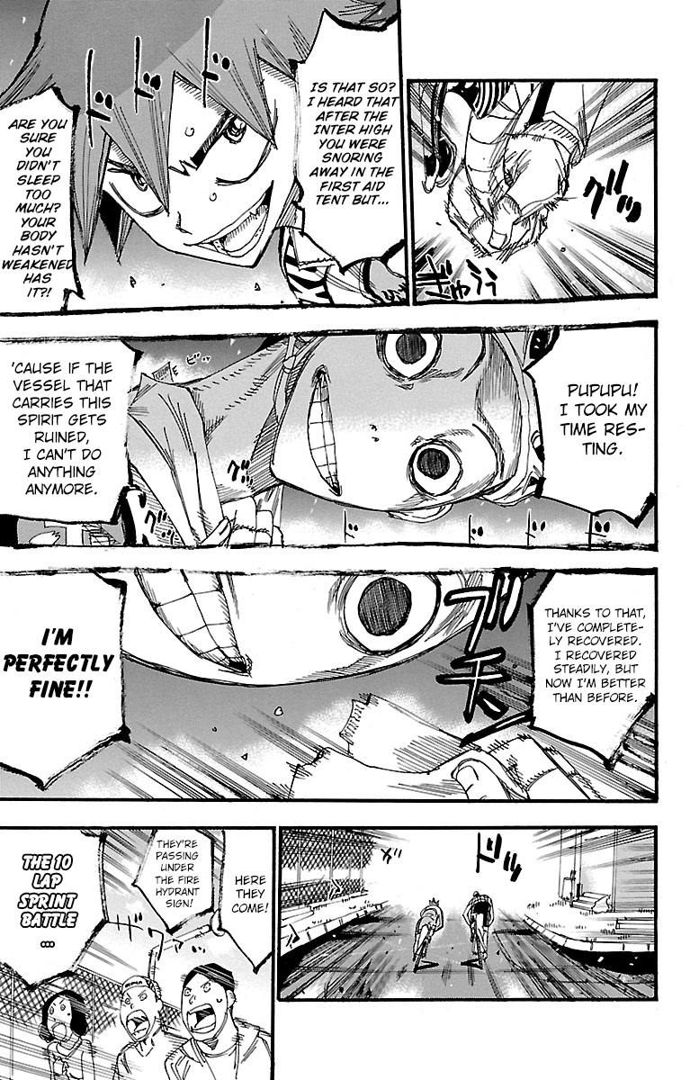 Yowamushi Pedal Chapter 252 page 7 - Chapter 252: Naruko vs Midousuji