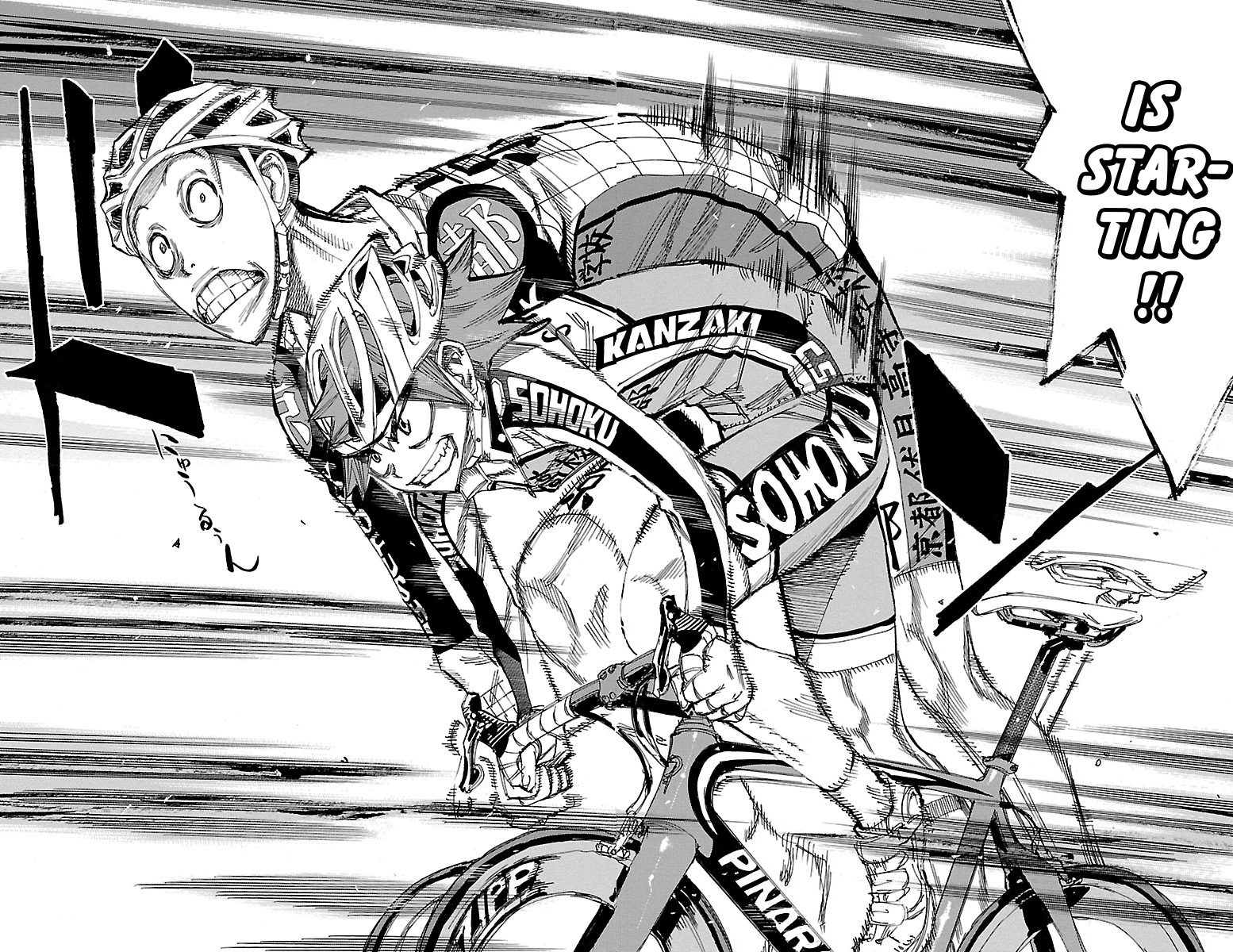 Yowamushi Pedal Chapter 252 page 8 - Chapter 252: Naruko vs Midousuji