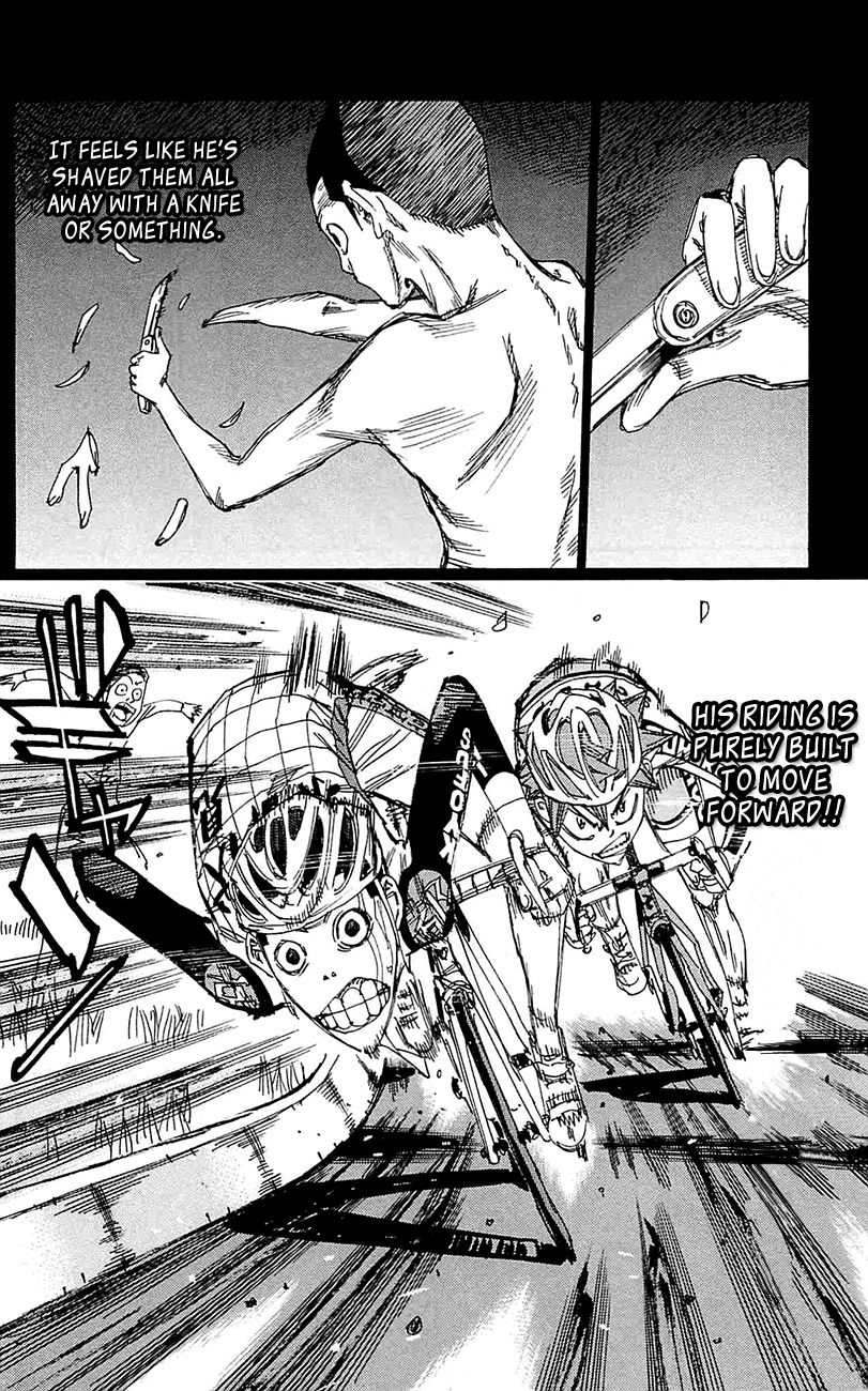 Yowamushi Pedal Chapter 253 page 10 - Chapter 253: Shaving Away At Each Other