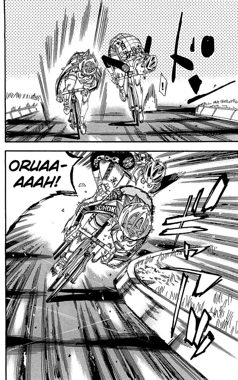 Yowamushi Pedal Chapter 253 page 14 - Chapter 253: Shaving Away At Each Other