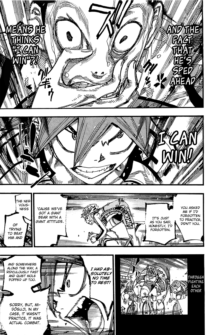 Yowamushi Pedal Chapter 253 page 18 - Chapter 253: Shaving Away At Each Other