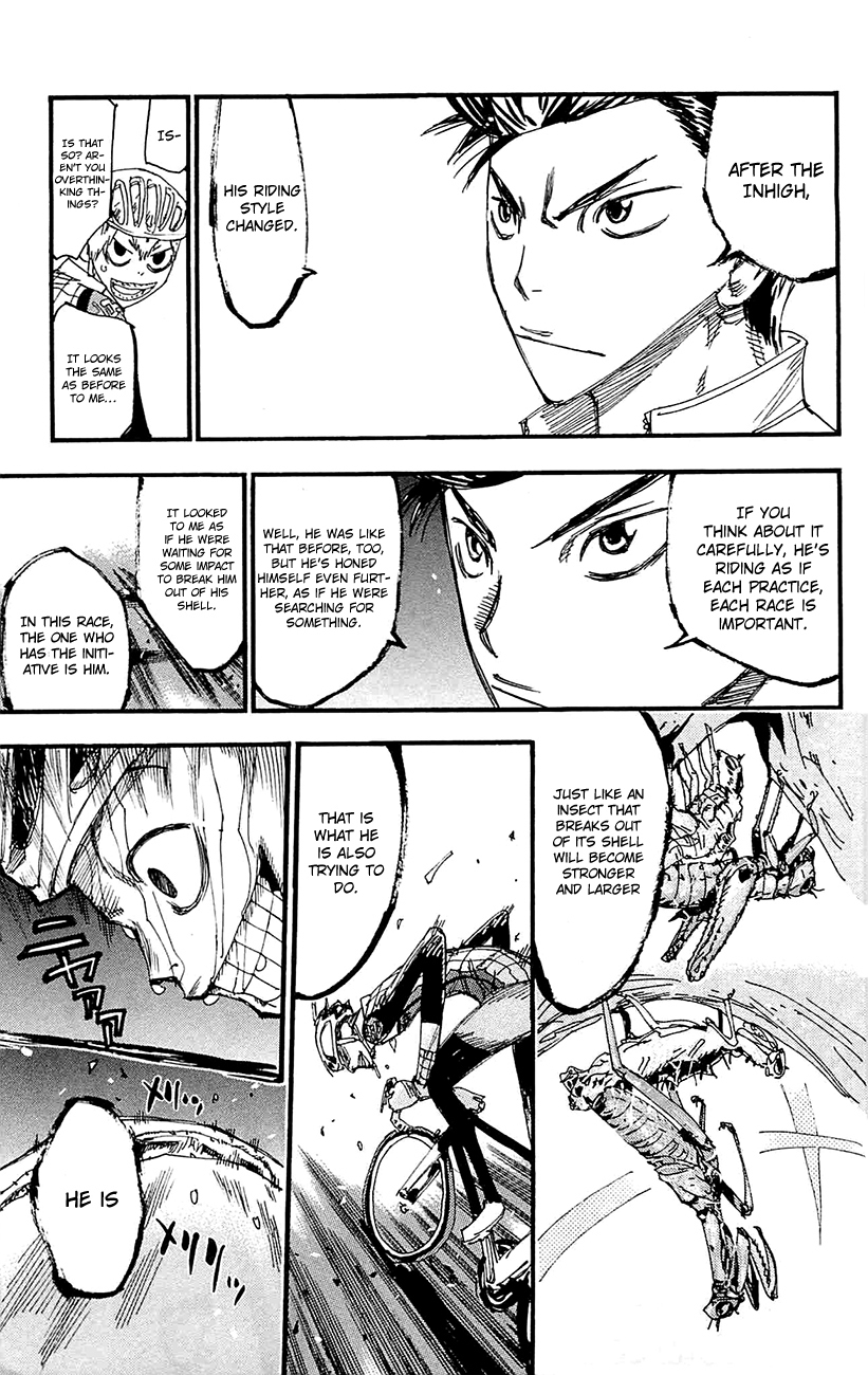 Yowamushi Pedal Chapter 253 page 22 - Chapter 253: Shaving Away At Each Other
