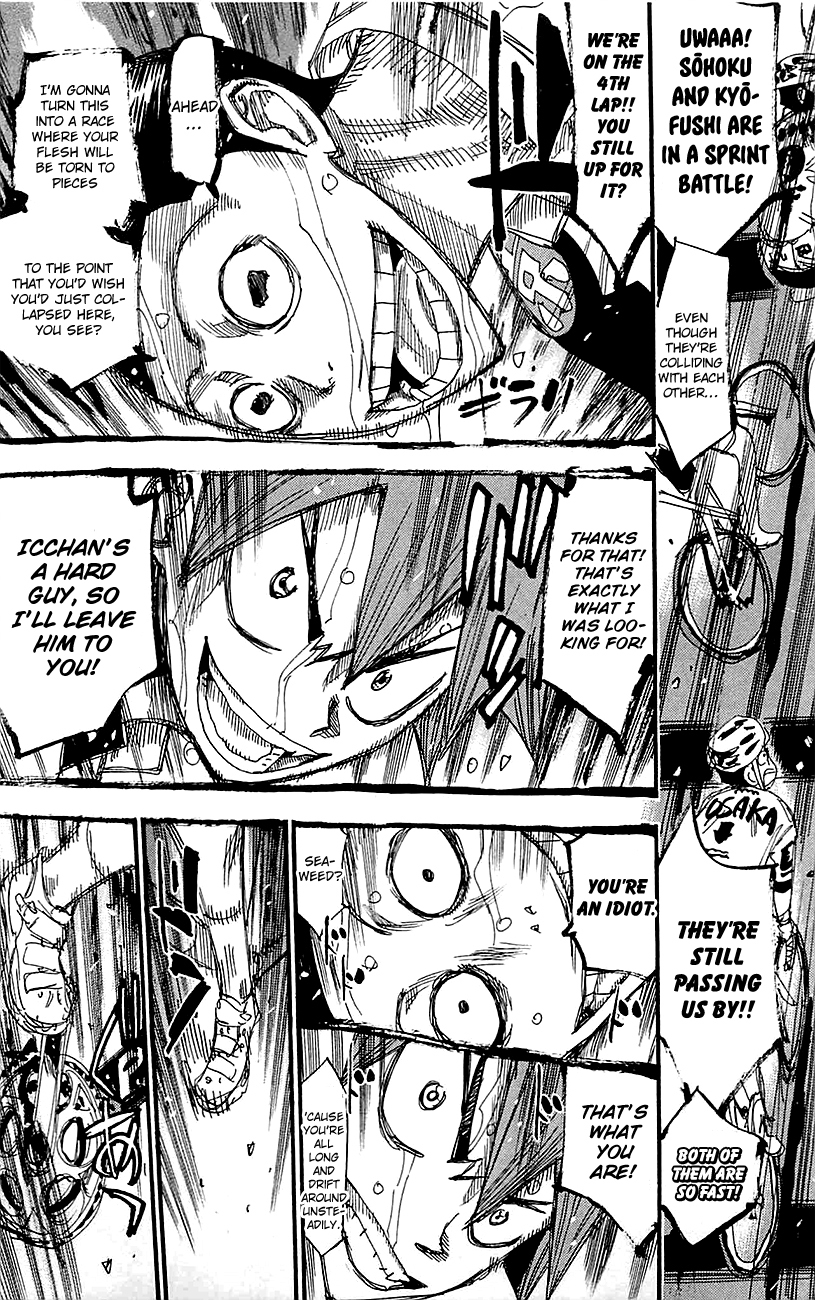 Yowamushi Pedal Chapter 253 page 7 - Chapter 253: Shaving Away At Each Other
