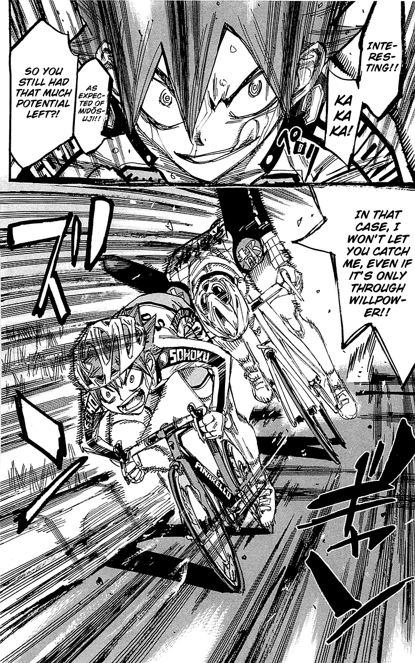 Yowamushi Pedal Chapter 254 page 14 - Chapter 254: Locust