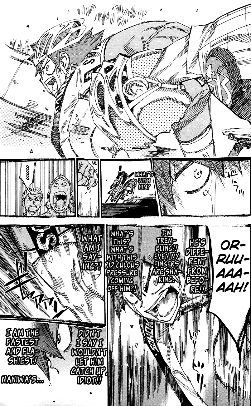 Yowamushi Pedal Chapter 254 page 15 - Chapter 254: Locust