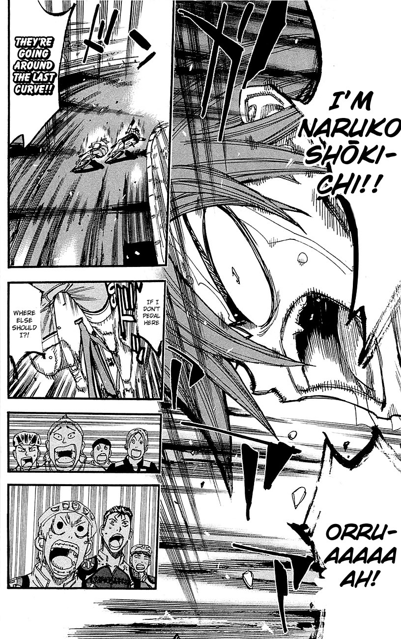 Yowamushi Pedal Chapter 255 page 10 - Chapter 255: The Man From Osaka