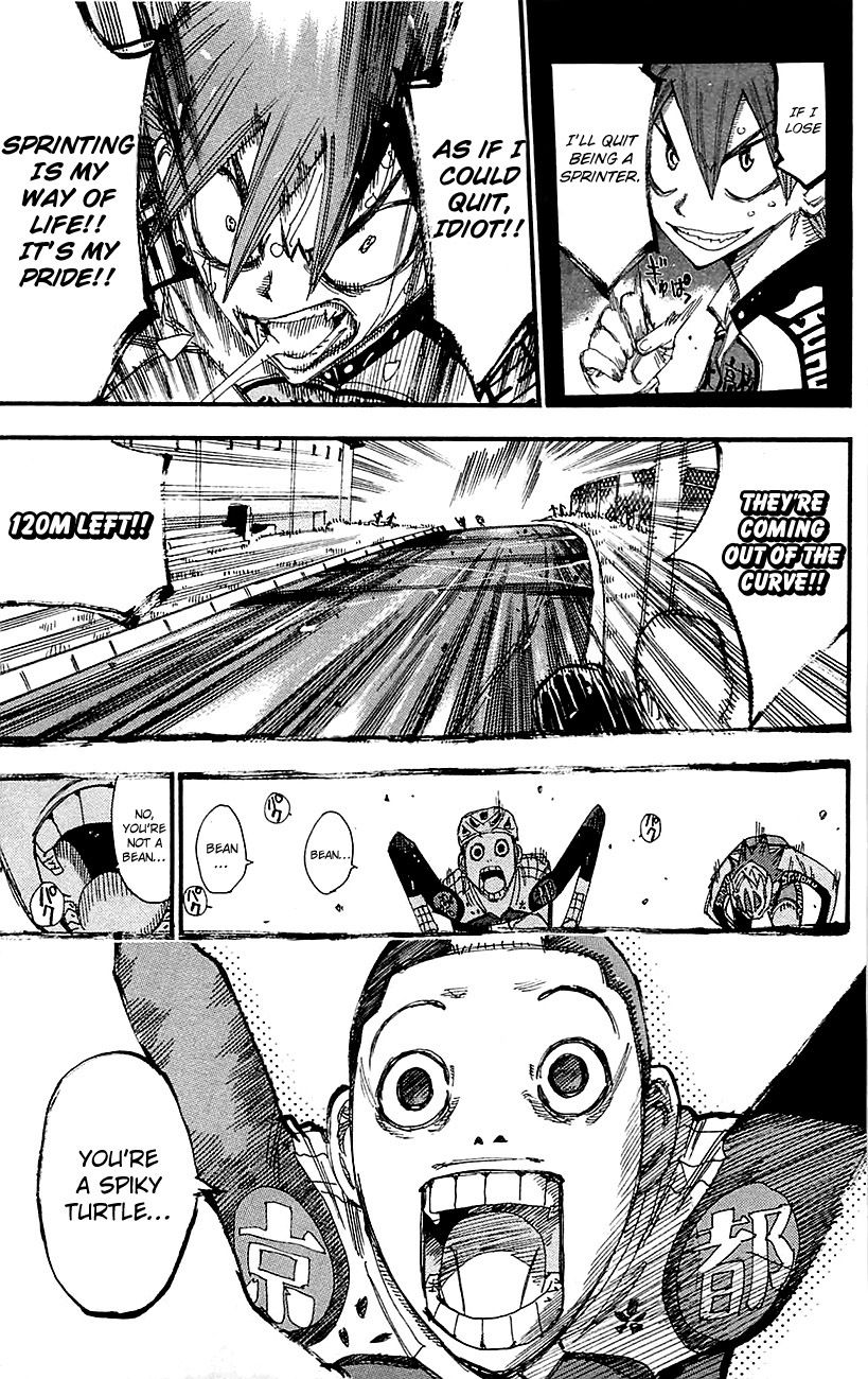 Yowamushi Pedal Chapter 255 page 11 - Chapter 255: The Man From Osaka