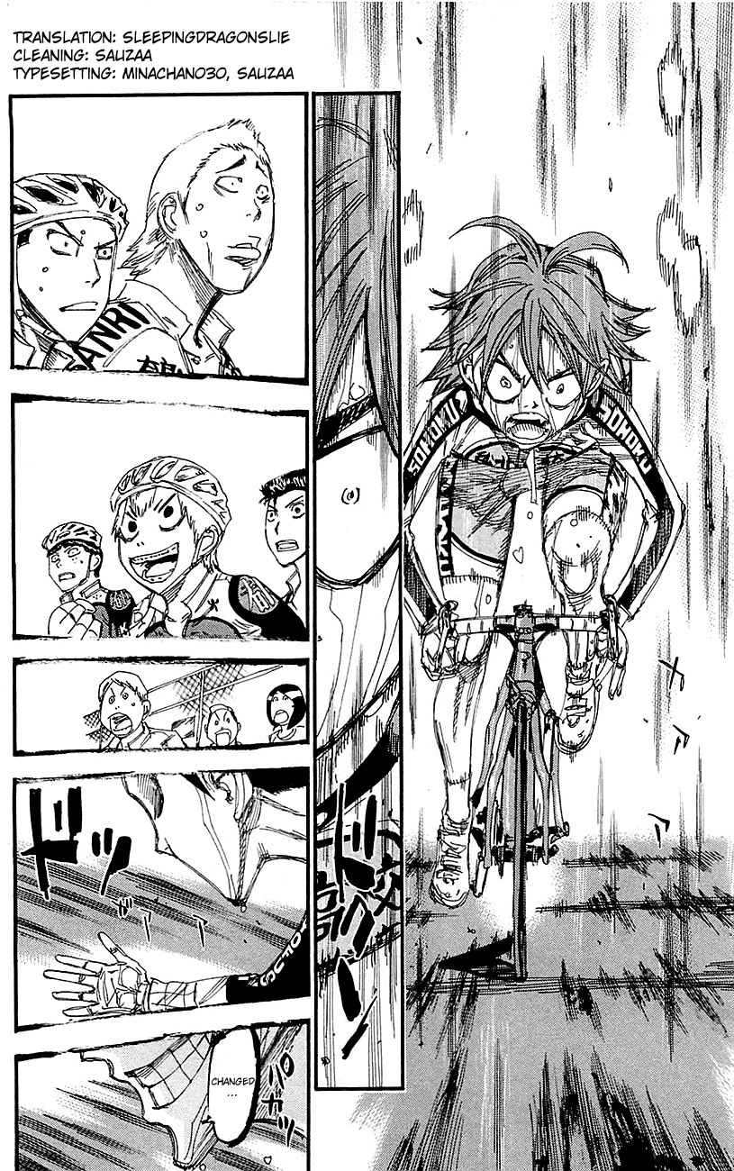 Yowamushi Pedal Chapter 255 page 13 - Chapter 255: The Man From Osaka