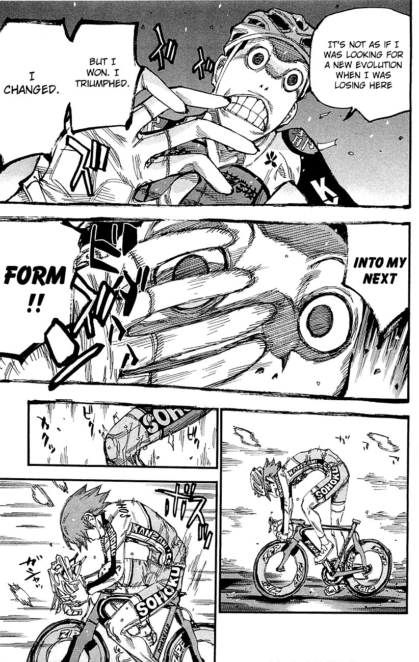 Yowamushi Pedal Chapter 255 page 14 - Chapter 255: The Man From Osaka