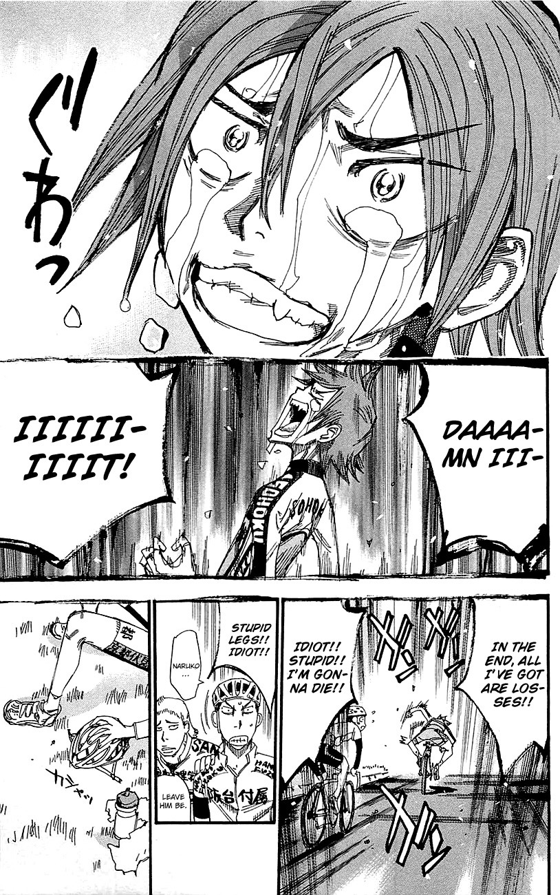 Yowamushi Pedal Chapter 255 page 16 - Chapter 255: The Man From Osaka
