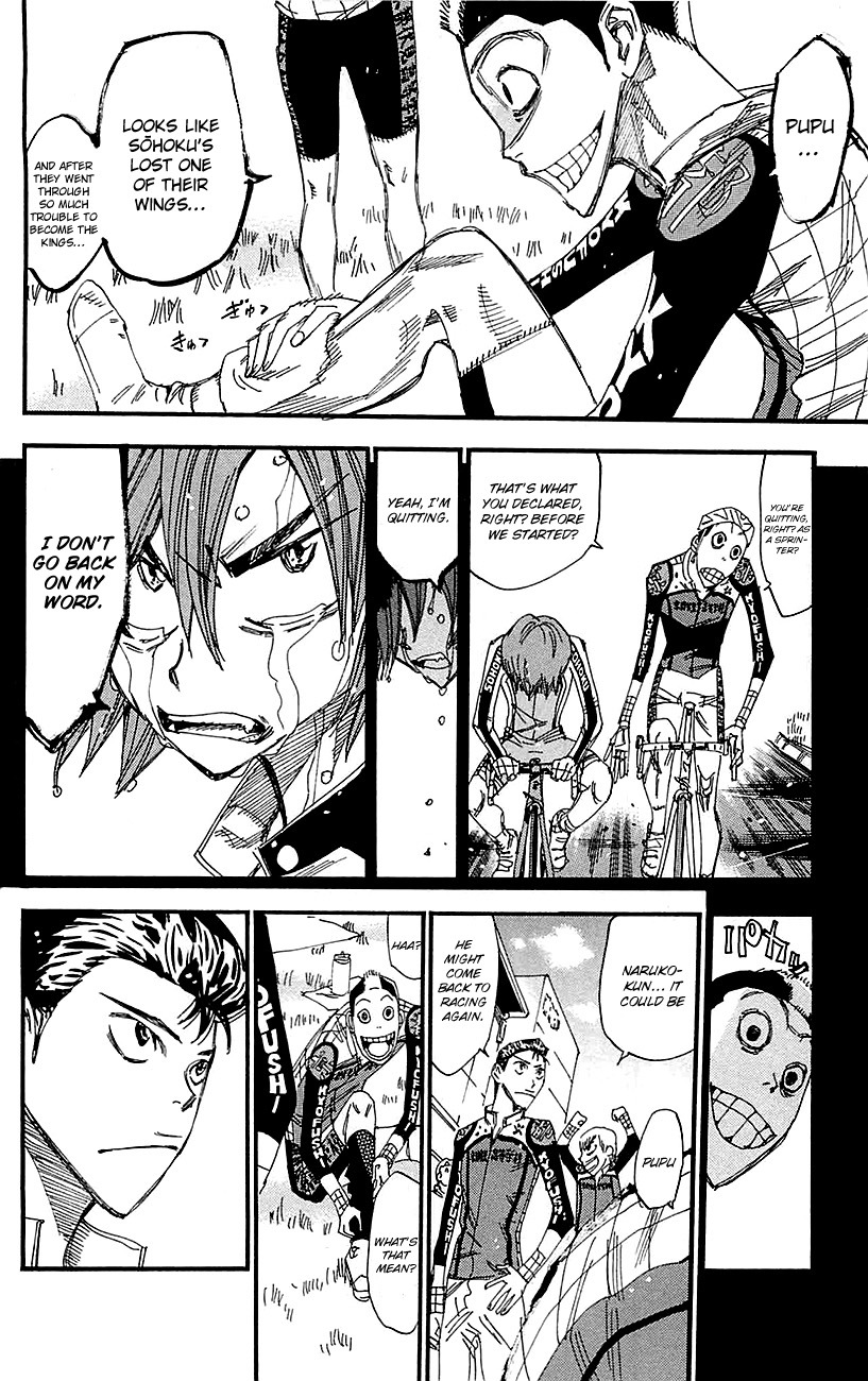 Yowamushi Pedal Chapter 255 page 17 - Chapter 255: The Man From Osaka