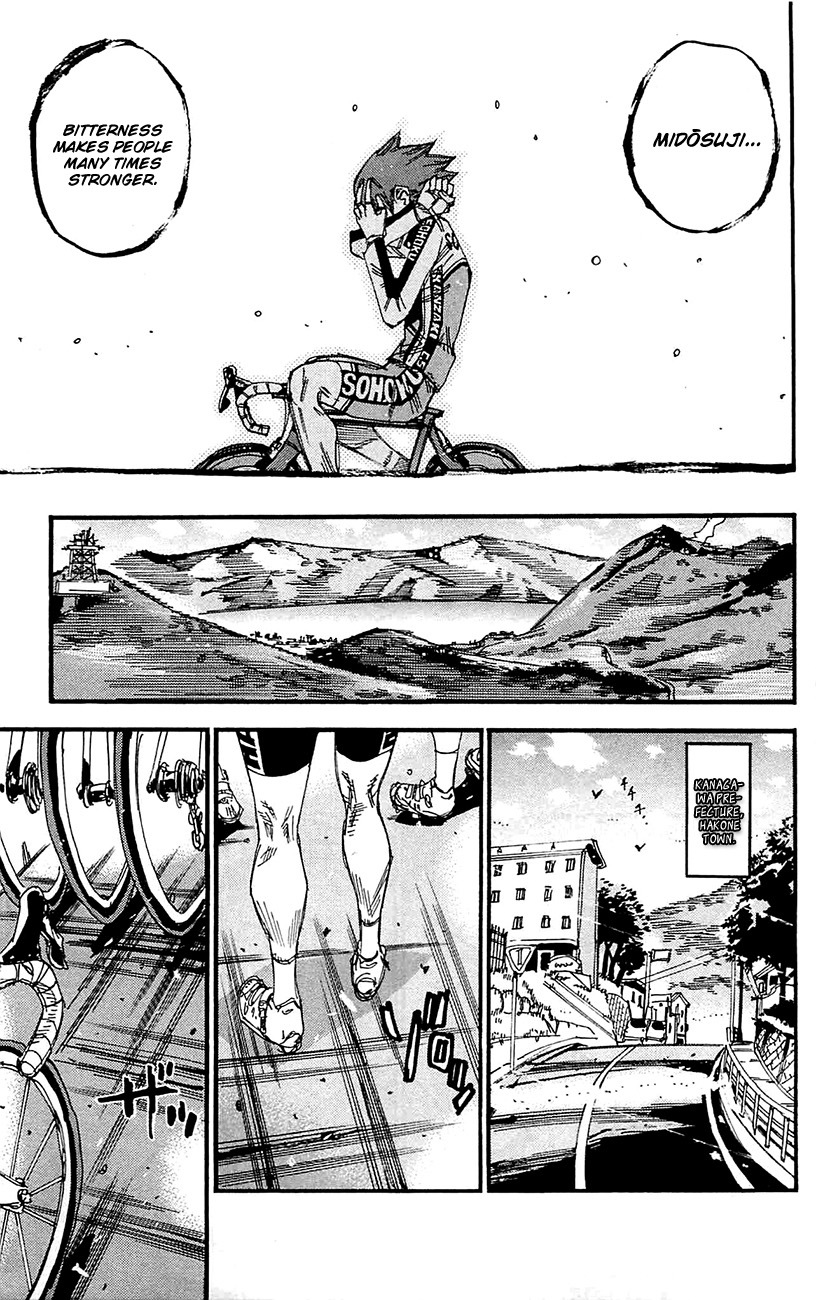 Yowamushi Pedal Chapter 255 page 18 - Chapter 255: The Man From Osaka