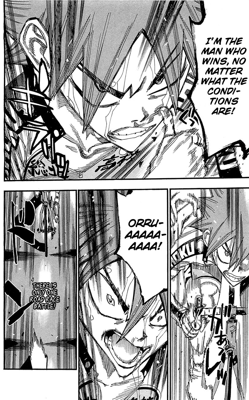 Yowamushi Pedal Chapter 255 page 4 - Chapter 255: The Man From Osaka