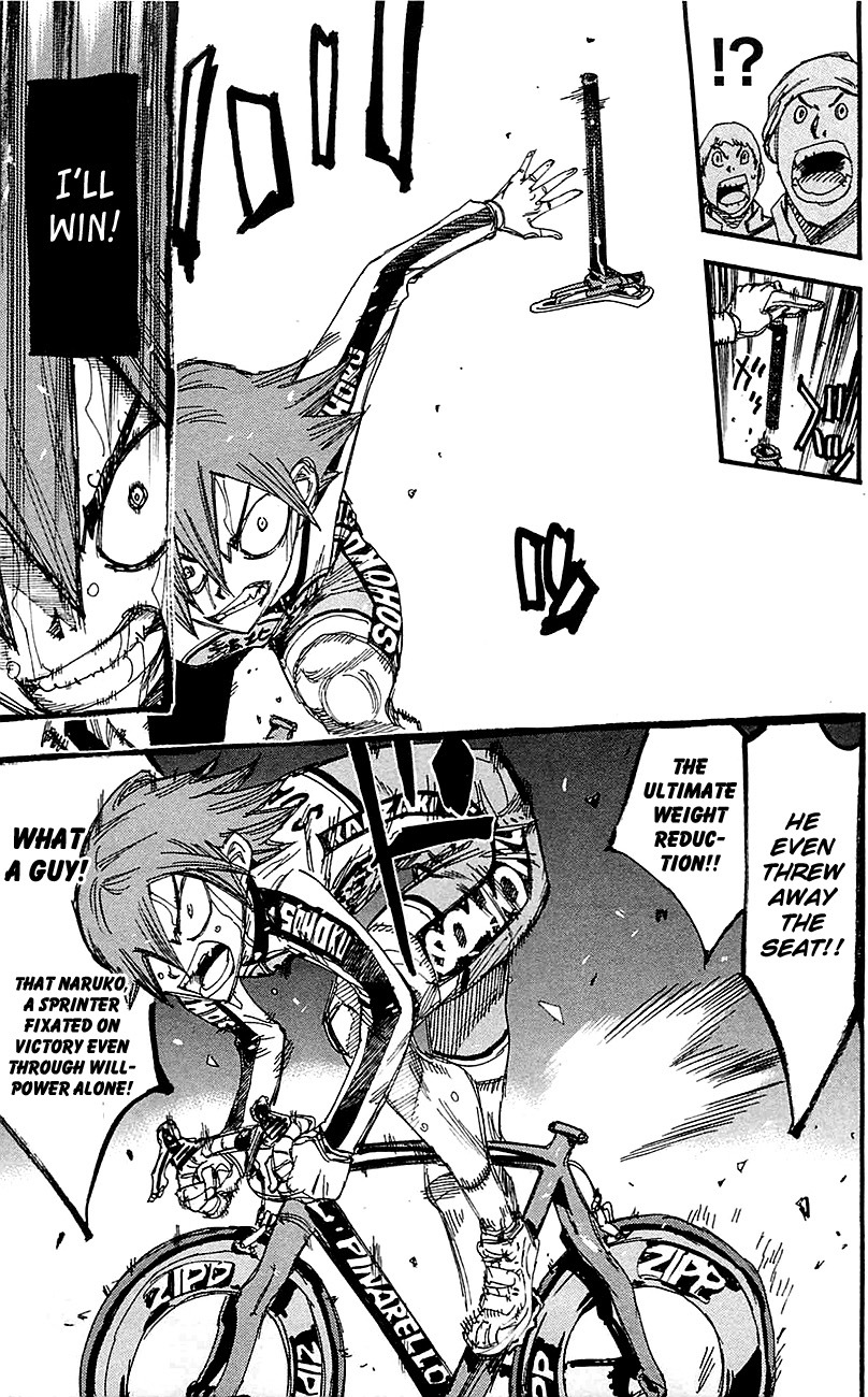 Yowamushi Pedal Chapter 255 page 9 - Chapter 255: The Man From Osaka
