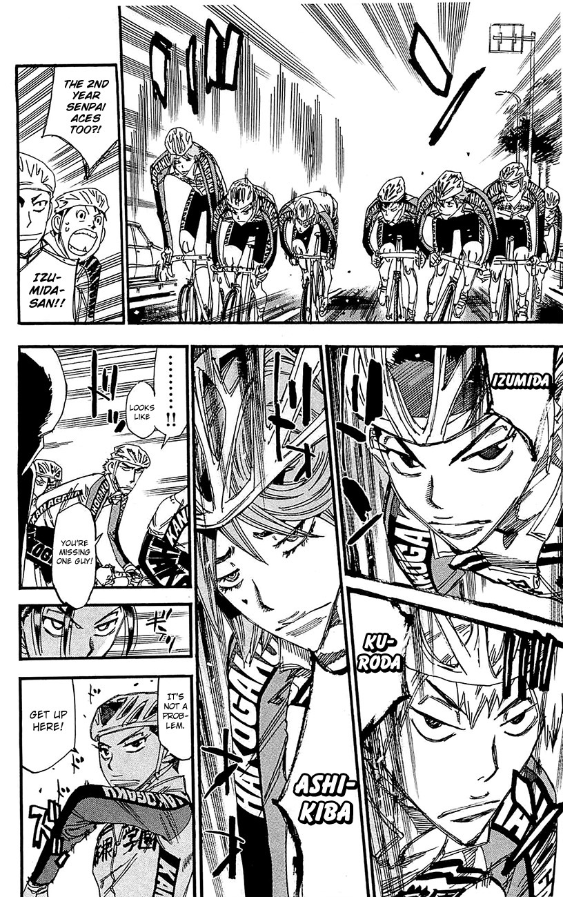 Yowamushi Pedal Chapter 256 page 11 - Chapter 256: Hakogaku, The Last Farewell Party