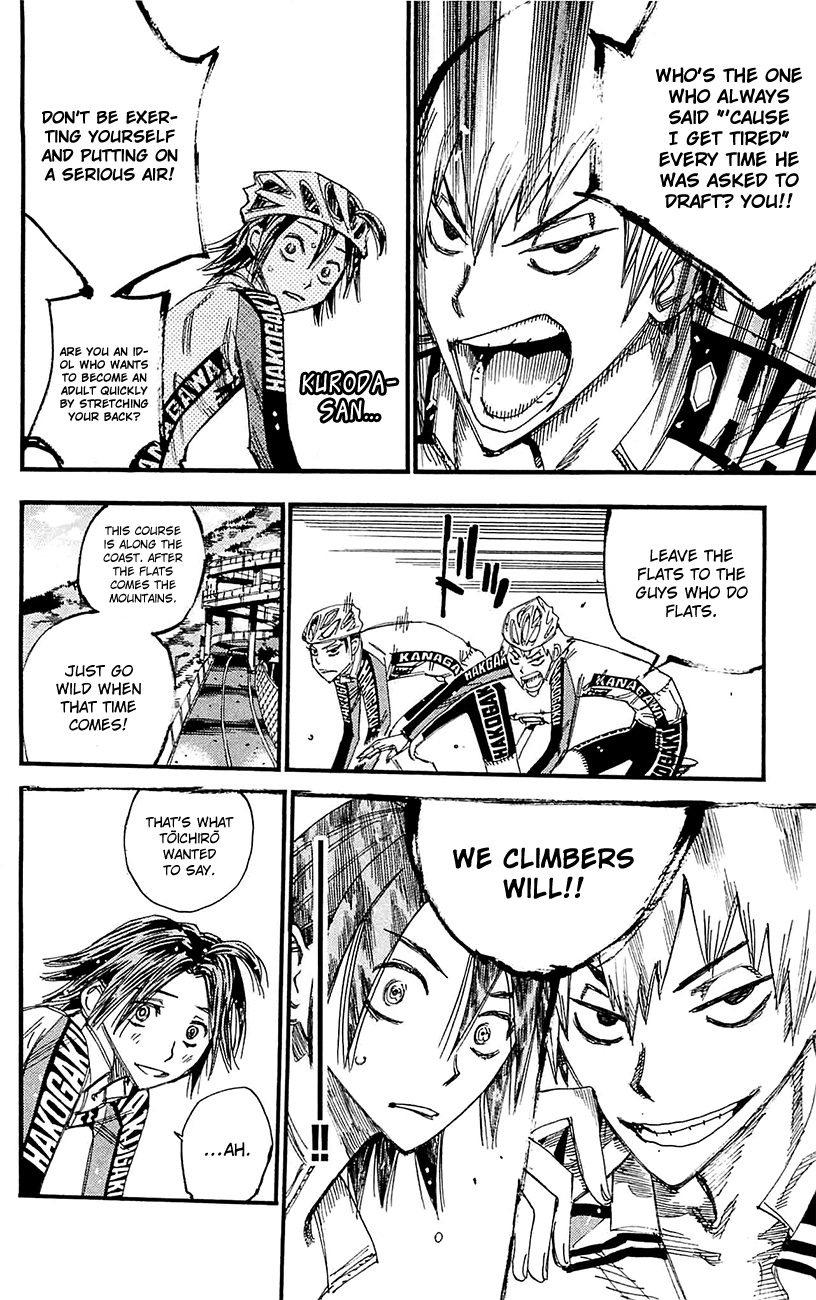 Yowamushi Pedal Chapter 257 page 13 - Chapter 257: The 4 Zekken