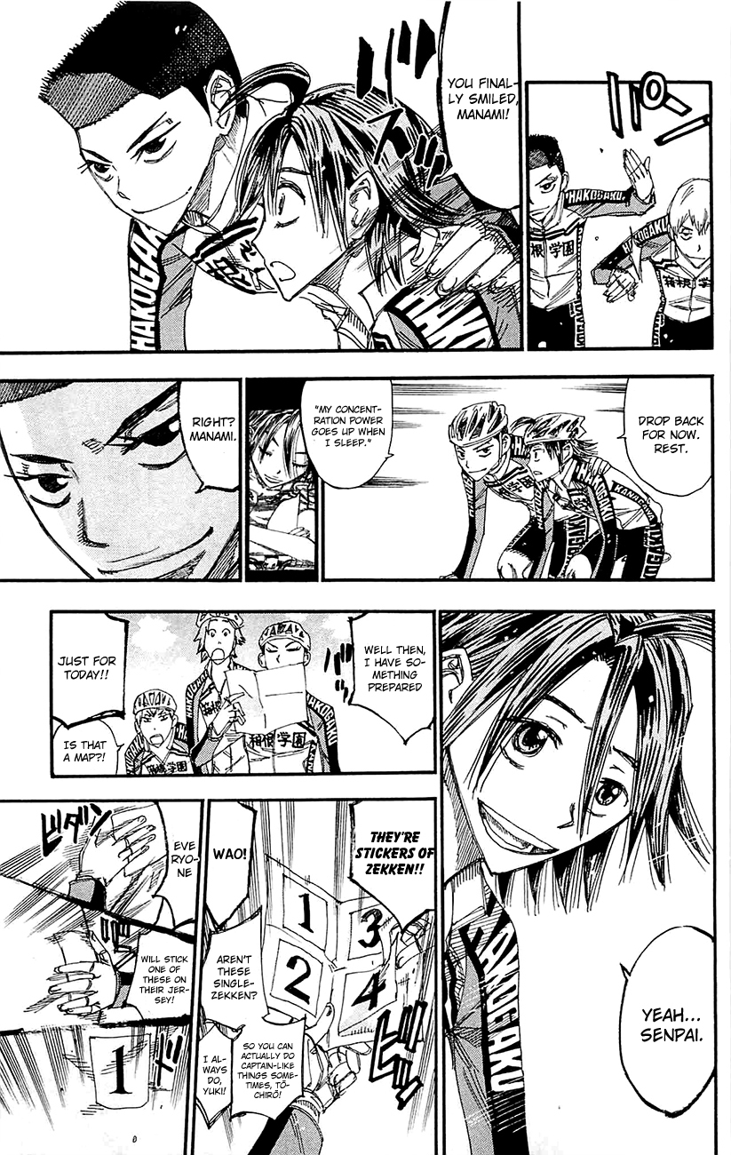 Yowamushi Pedal Chapter 257 page 14 - Chapter 257: The 4 Zekken