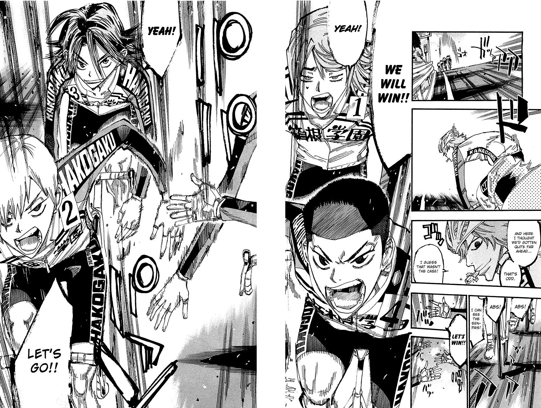 Yowamushi Pedal Chapter 257 page 17 - Chapter 257: The 4 Zekken