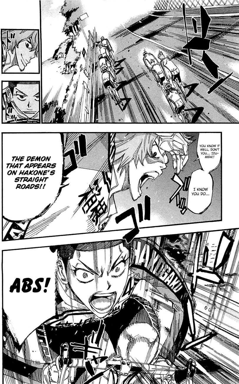 Yowamushi Pedal Chapter 257 page 18 - Chapter 257: The 4 Zekken