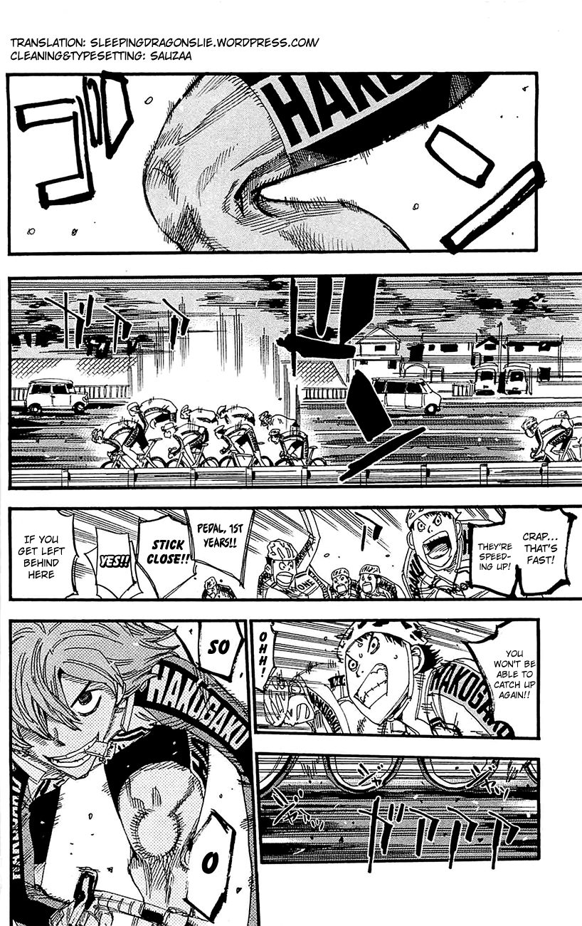 Yowamushi Pedal Chapter 257 page 5 - Chapter 257: The 4 Zekken