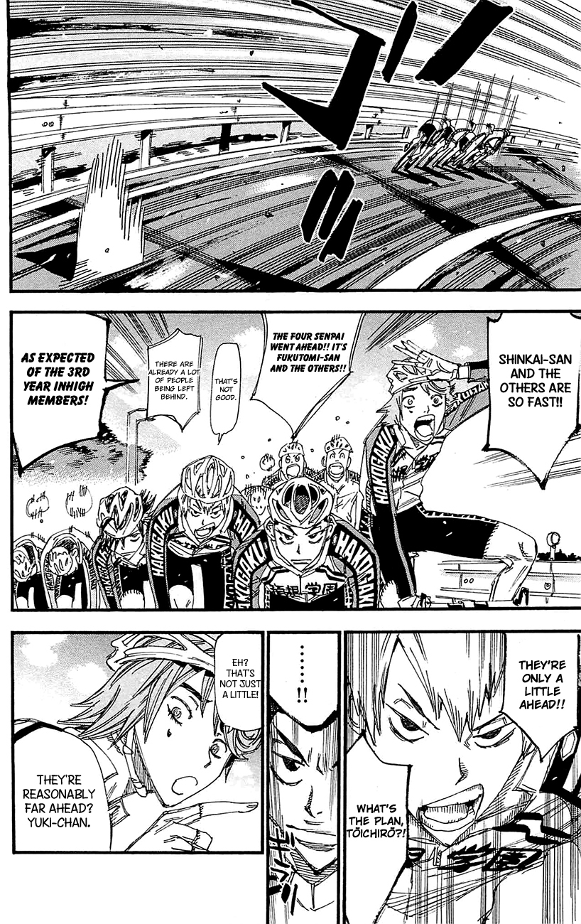 Yowamushi Pedal Chapter 257 page 7 - Chapter 257: The 4 Zekken