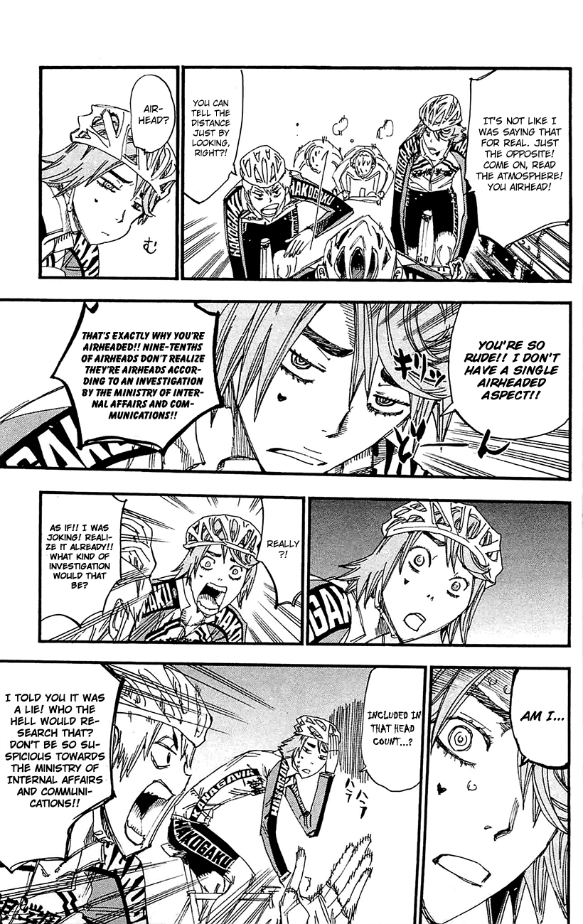 Yowamushi Pedal Chapter 257 page 8 - Chapter 257: The 4 Zekken