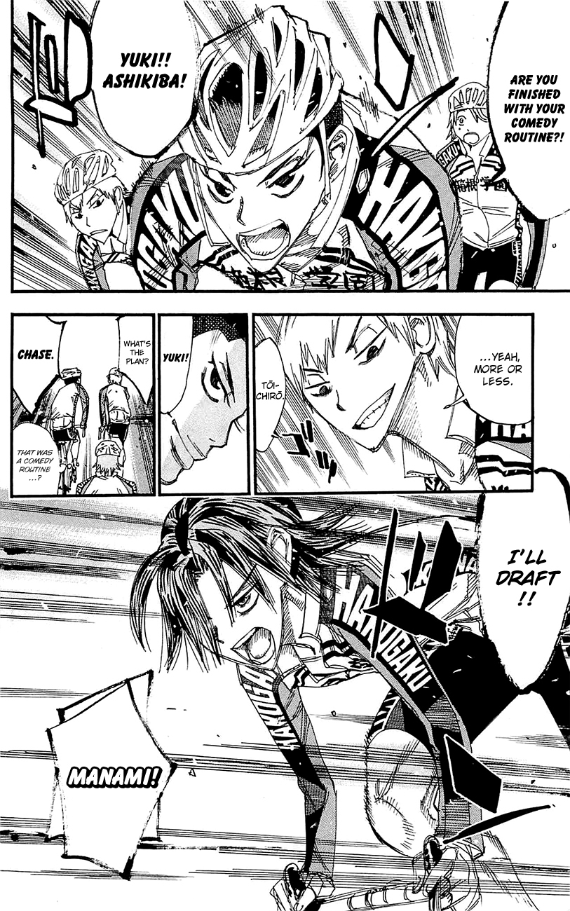 Yowamushi Pedal Chapter 257 page 9 - Chapter 257: The 4 Zekken