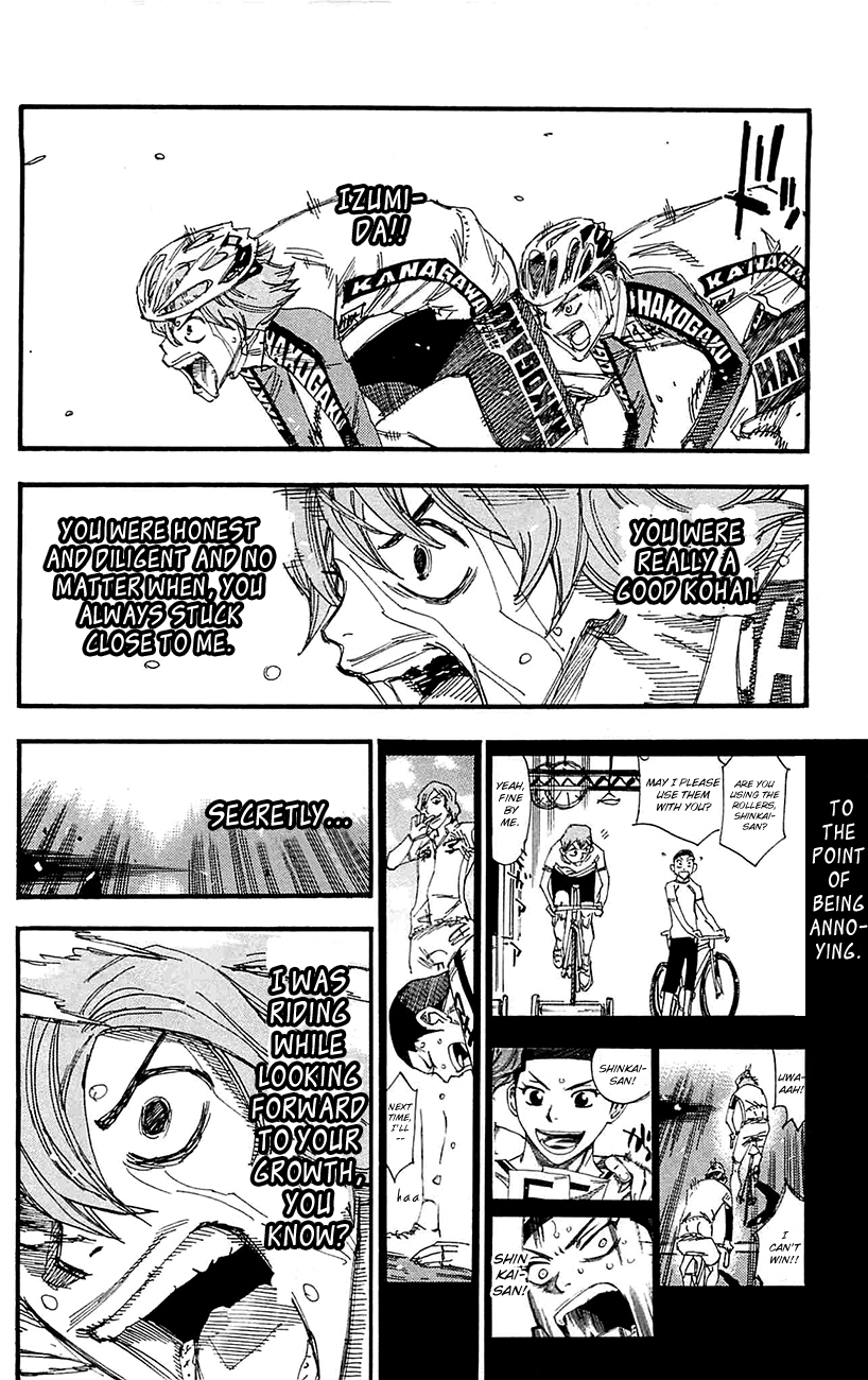 Yowamushi Pedal Chapter 258 page 13 - Chapter 258: To The Figure I Admire