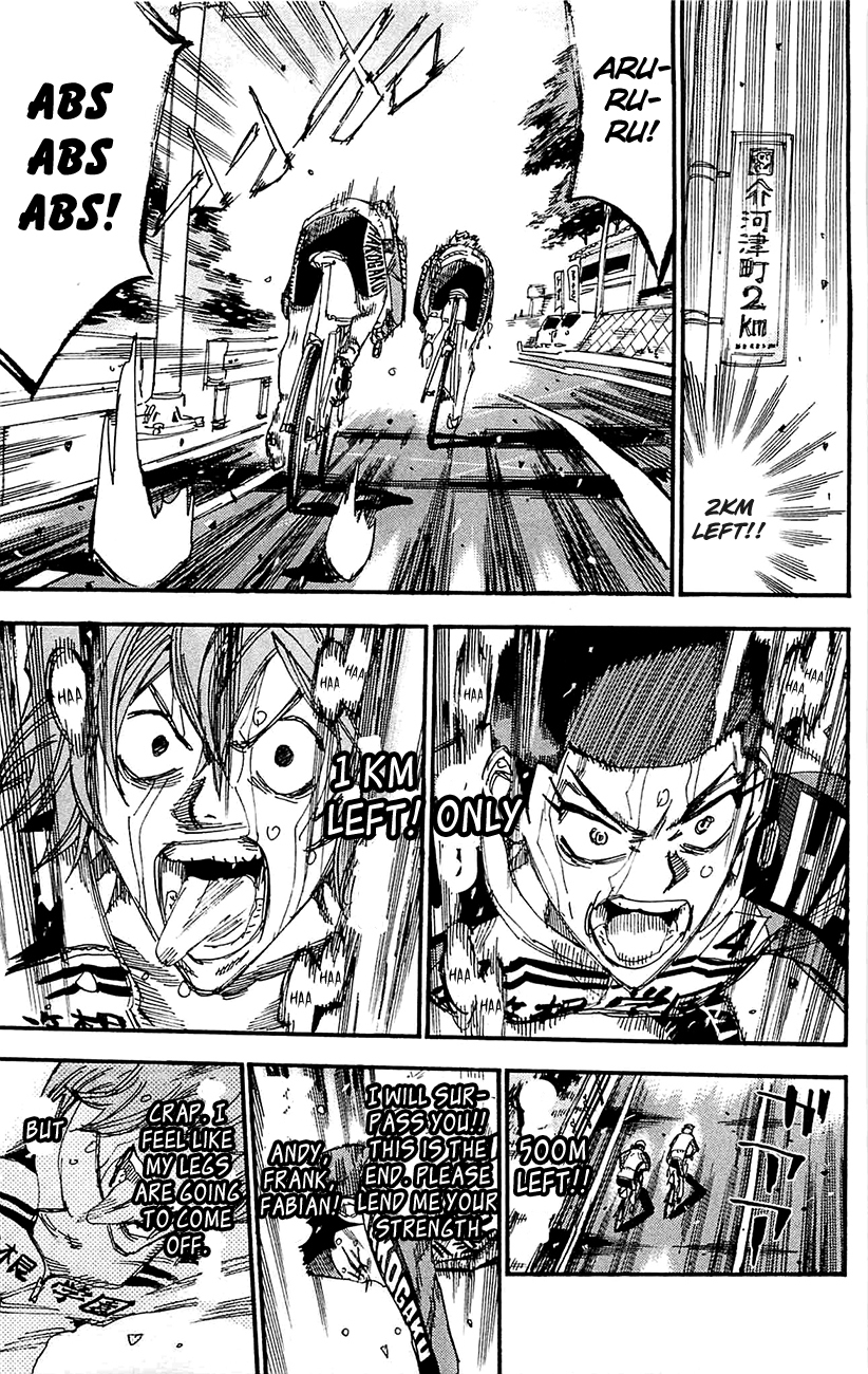 Yowamushi Pedal Chapter 258 page 16 - Chapter 258: To The Figure I Admire