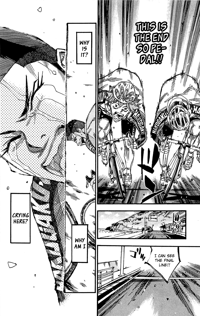 Yowamushi Pedal Chapter 258 page 17 - Chapter 258: To The Figure I Admire