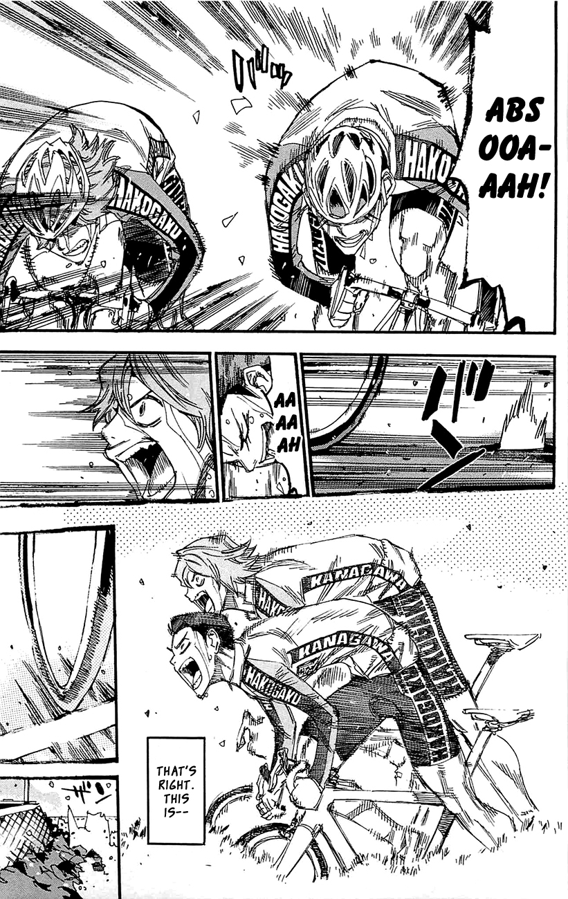 Yowamushi Pedal Chapter 258 page 18 - Chapter 258: To The Figure I Admire